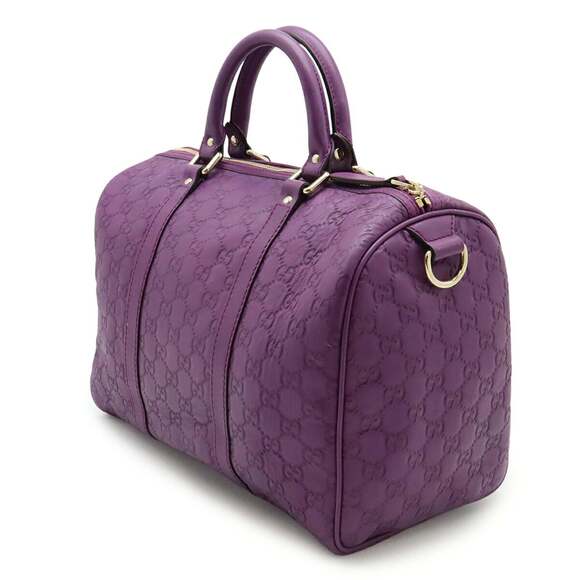 GUCCI Guccissima handbag in leather and purple, 265697 - Picture 3 of 9